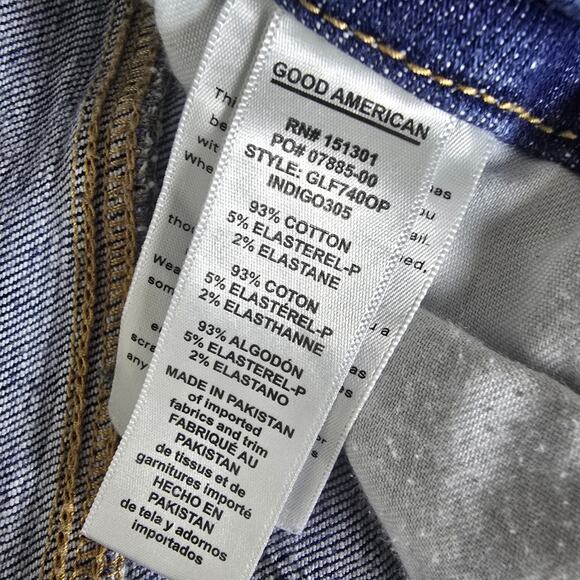 Good American Good Legs Flare Jeans - Size 2/28 - Picture 12 of 12